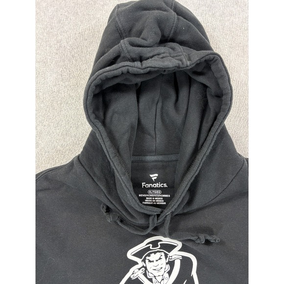 New England Patriots Vintage Screened Logo Stadium Hoodie Sweatshirt (Men's XL) - Picture 3 of 12